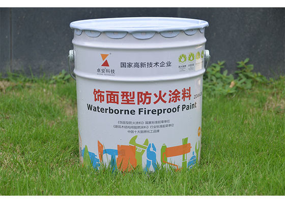Çin Kontrplak Duvarlar için 30 Dakika Yangın Geciktirici Beyaz Yangın Geciktirici Boya OSB SPF Tedarikçi